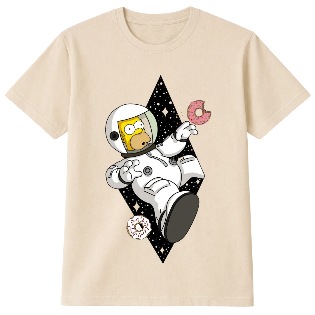 Remera Homero Misión Espacial