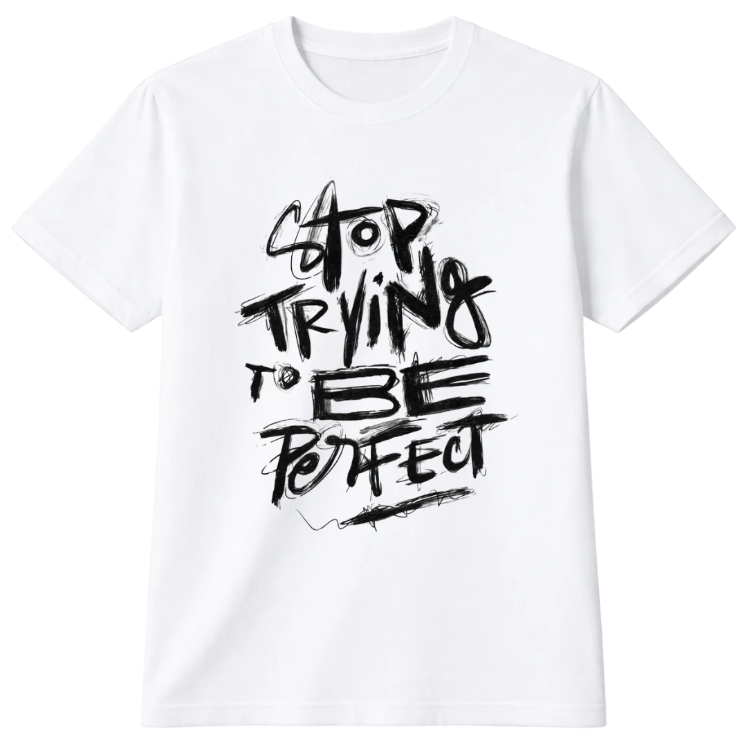 Remera Stop Trying