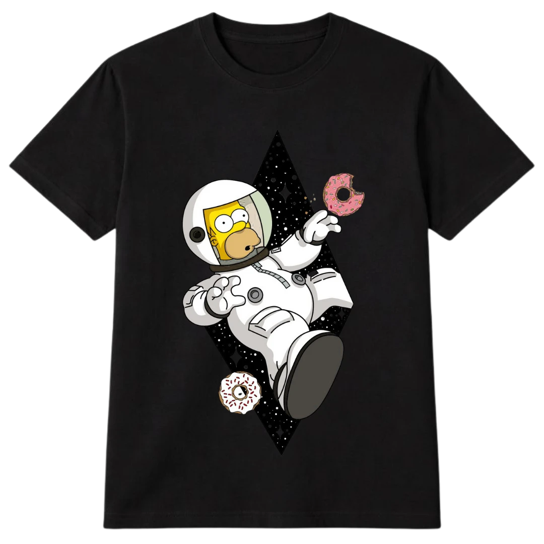 Remera Homero Misión Espacial