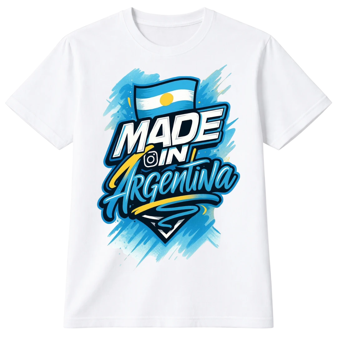 Remera Made In Argentina