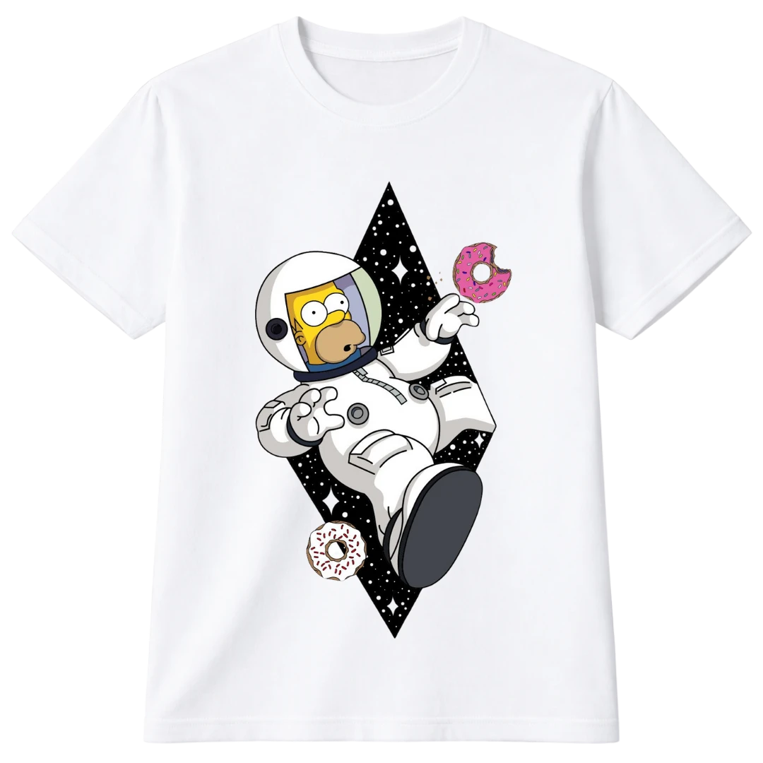 Remera Homero Misión Espacial