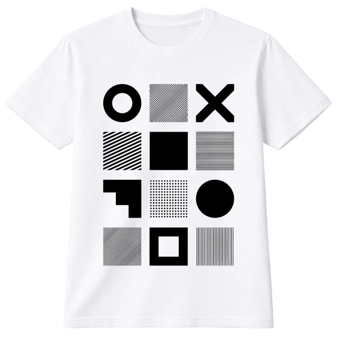 Remera Geometría Interna