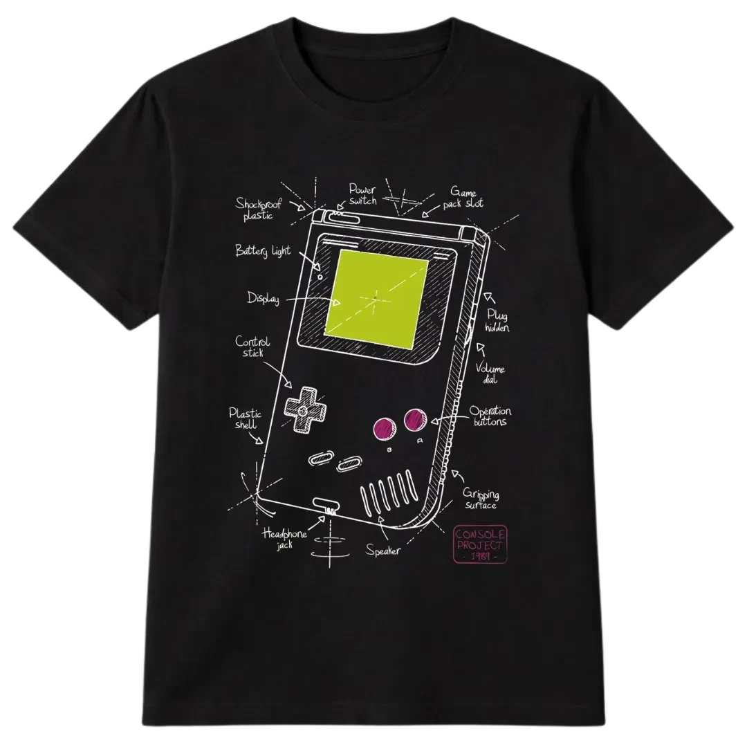 Remera Game Boy