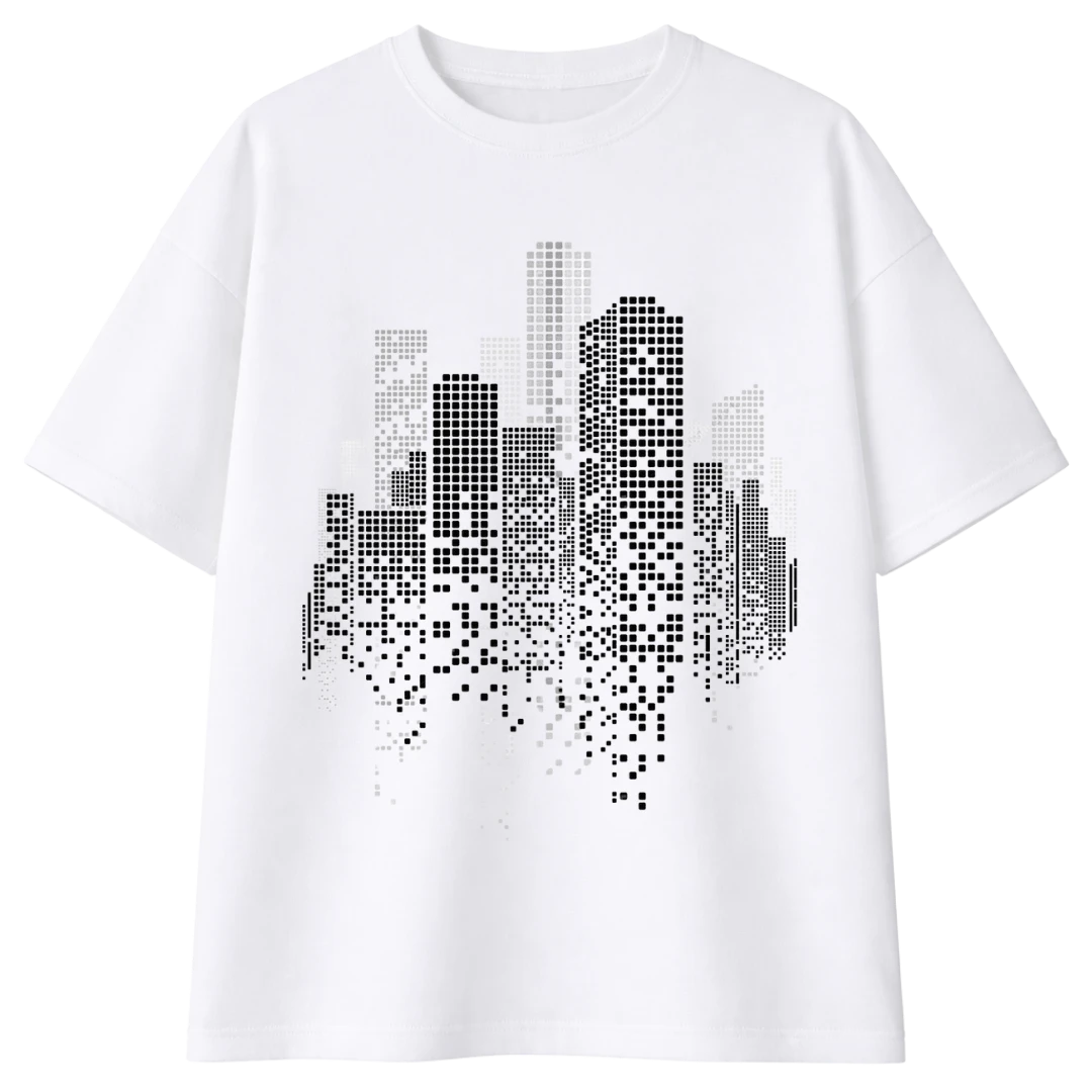Oversize Ciudad En Píxeles
