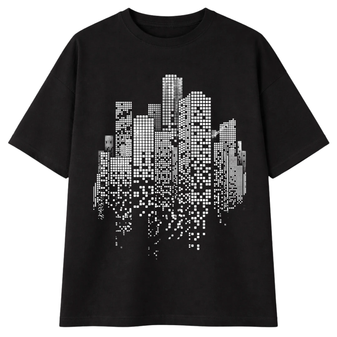 Oversize Ciudad En Píxeles