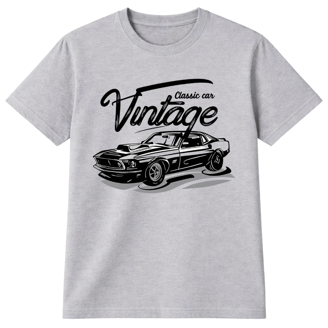 Remera Vintage Ride – Classic Car Tee