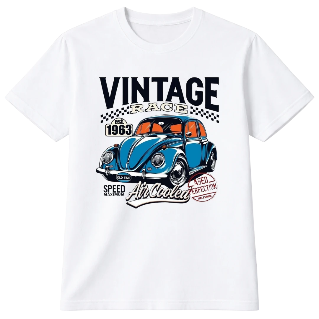 Remera Vintage Race 1963 – Air Cooled Edition